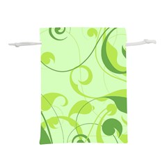 Floral Decoration Flowers Design Lightweight Drawstring Pouch (m) by Wegoenart