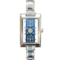 Remote Control Receiver Vcr Control Rectangle Italian Charm Watch by Wegoenart