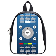 Remote Control Receiver Vcr Control School Bag (small) by Wegoenart