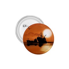 Digital Art Artwork Ship Boats Sea 1 75  Buttons by Wegoenart