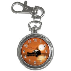 Digital Art Artwork Ship Boats Sea Key Chain Watches by Wegoenart