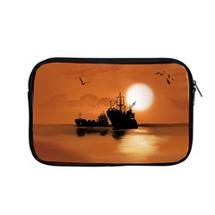 Digital Art Artwork Ship Boats Sea Apple Macbook Pro 13  Zipper Case by Wegoenart