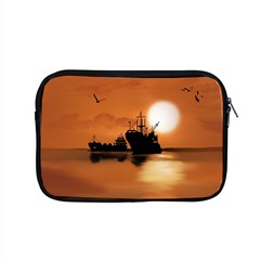 Digital Art Artwork Ship Boats Sea Apple Macbook Pro 15  Zipper Case by Wegoenart