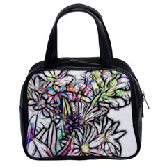 Mixed Flowers Classic Handbag (two Sides) by bloomingvinedesign