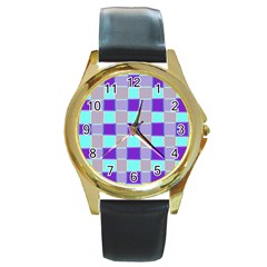 Thepurplesquare Round Gold Metal Watch by designsbyamerianna