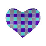 Thepurplesquare Standard 16  Premium Heart Shape Cushions Back