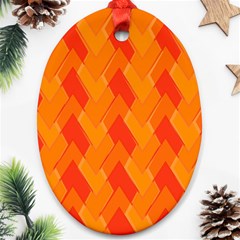 Velma Inspired Ornament (oval)