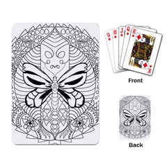 Mandala Butterfly Insect Playing Cards Single Design (rectangle) by Wegoenart