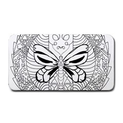 Mandala Butterfly Insect Medium Bar Mats by Wegoenart