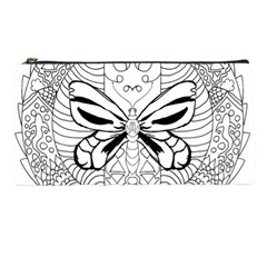 Mandala Butterfly Insect Pencil Cases by Wegoenart