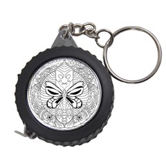 Mandala Butterfly Insect Measuring Tape by Wegoenart