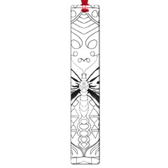 Mandala Butterfly Insect Large Book Marks by Wegoenart