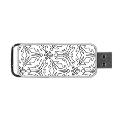 Pattern Design Pretty Cool Art Portable Usb Flash (two Sides) by Wegoenart