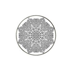 Mandala Drawing Unique Art Pattern Hat Clip Ball Marker (10 Pack)