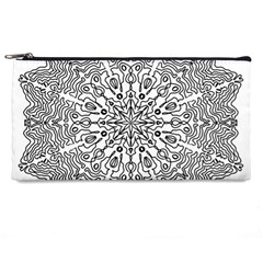 Mandala Drawing Unique Art Pattern Pencil Cases by Wegoenart