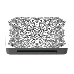 Mandala Drawing Unique Art Pattern Memory Card Reader With Cf by Wegoenart