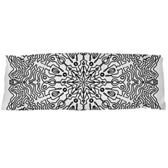 Mandala Drawing Unique Art Pattern Body Pillow Case Dakimakura (two Sides) by Wegoenart