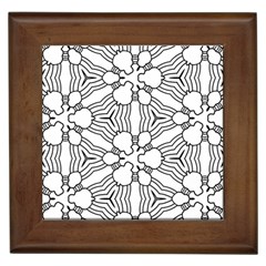 Pattern Design Pretty Cool Art Framed Tiles by Wegoenart