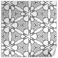 Pattern Design Pretty Cool Art Canvas 20  X 20  by Wegoenart