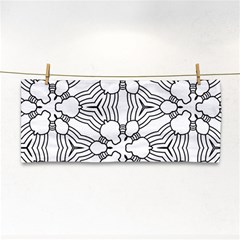 Pattern Design Pretty Cool Art Hand Towel by Wegoenart