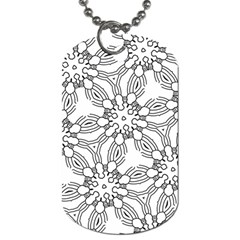 Pattern Design Pretty Cool Art Dog Tag (two Sides) by Wegoenart