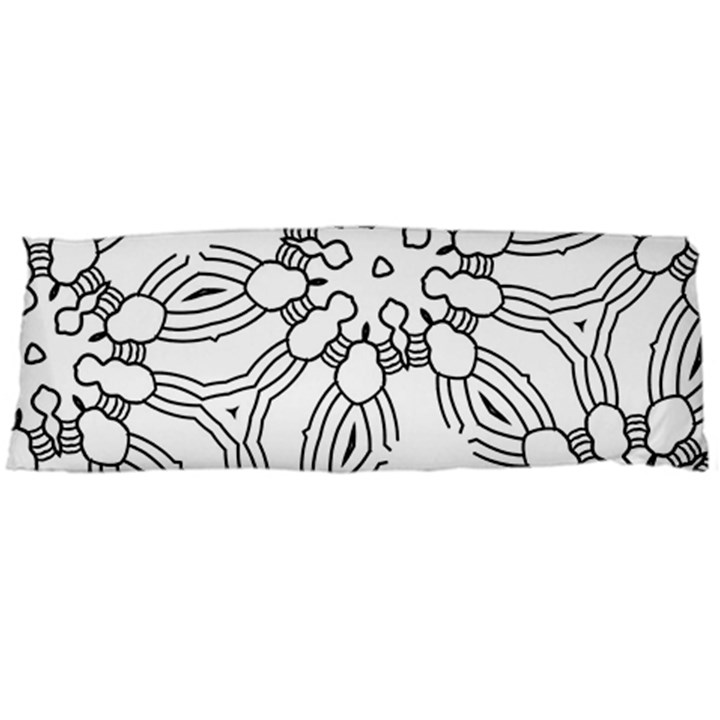 Pattern Design Pretty Cool Art Body Pillow Case (Dakimakura)