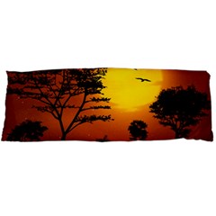 Digital Art Landscape Trees Artwork Body Pillow Case Dakimakura (two Sides) by Wegoenart