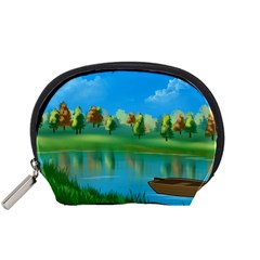 Digital Art Artwork Landscape Boat Accessory Pouch (Small)