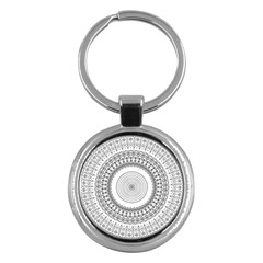 Pattern Design Pretty Cool Art Key Chain (round) by Wegoenart