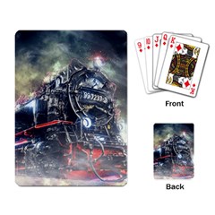 Steam Locomotive Br 99 Historically Playing Cards Single Design (rectangle) by Wegoenart