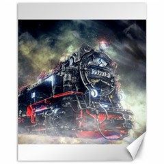 Steam Locomotive Br 99 Historically Canvas 11  X 14  by Wegoenart