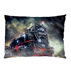 Steam Locomotive Br 99 Historically Pillow Case by Wegoenart