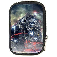 Steam Locomotive Br 99 Historically Compact Camera Leather Case by Wegoenart