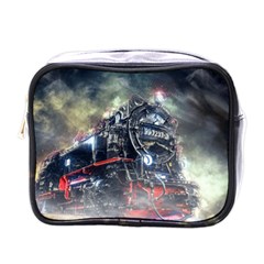 Steam Locomotive Br 99 Historically Mini Toiletries Bag (one Side) by Wegoenart