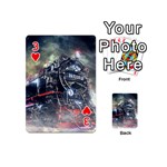 Steam Locomotive Br 99 Historically Playing Cards 54 Designs (Mini) Front - Heart3