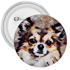 Chihuahua Dog Cute Pets Small 3  Buttons by Wegoenart