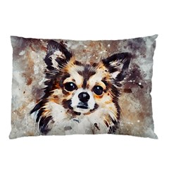 Chihuahua Dog Cute Pets Small Pillow Case by Wegoenart