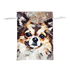 Chihuahua Dog Cute Pets Small Lightweight Drawstring Pouch (l) by Wegoenart