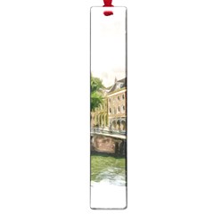 Amsterdam Holland Canal River Large Book Marks by Wegoenart