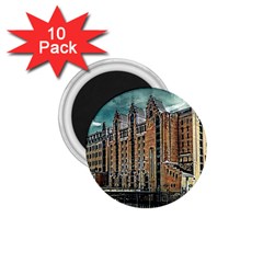 Architecture City Building Travel 1 75  Magnets (10 Pack)  by Wegoenart