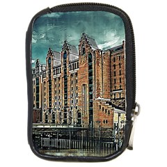 Architecture City Building Travel Compact Camera Leather Case by Wegoenart