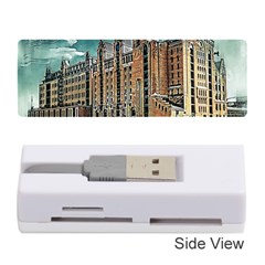 Architecture City Building Travel Memory Card Reader (stick) by Wegoenart