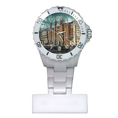 Architecture City Building Travel Plastic Nurses Watch by Wegoenart