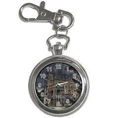 Castle Mansion Architecture House Key Chain Watches by Wegoenart