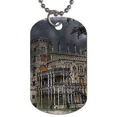 Castle Mansion Architecture House Dog Tag (two Sides) by Wegoenart