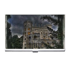 Castle Mansion Architecture House Business Card Holder by Wegoenart