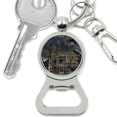 Castle Mansion Architecture House Bottle Opener Key Chain by Wegoenart