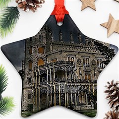 Castle Mansion Architecture House Star Ornament (two Sides) by Wegoenart