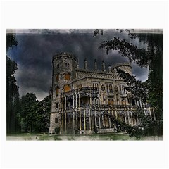 Castle Mansion Architecture House Large Glasses Cloth by Wegoenart