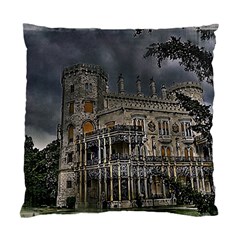 Castle Mansion Architecture House Standard Cushion Case (one Side) by Wegoenart